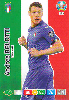 Andrea Belotti Italy Panini UEFA EURO 2020#223